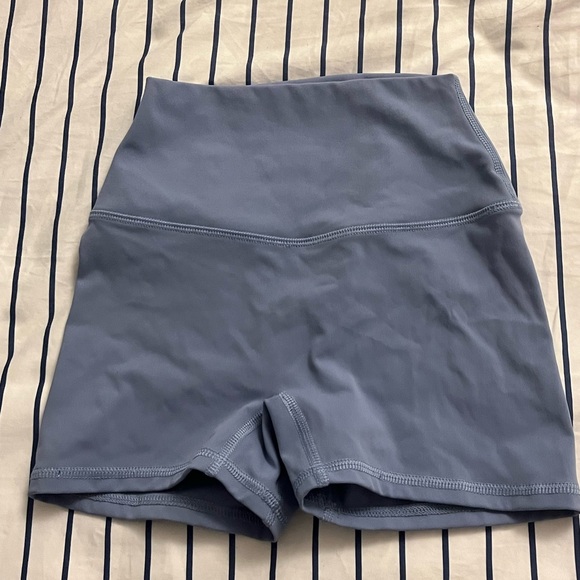 Garage Softactive Blue Tee and Booty short set XXS - Picture 3 of 4